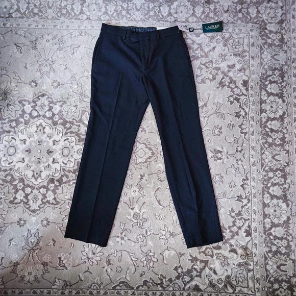 Lauren Ralph Lauren navy blue trousers men's size 30x30 - Picture 2 of 8